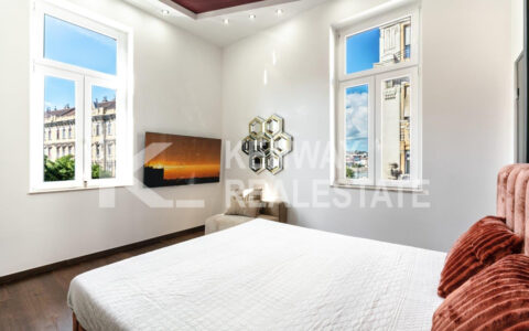 Budapest VI. kerület eladó ház Budai panorámás 3 hálós luxus lakás a Szent István körúton 17
