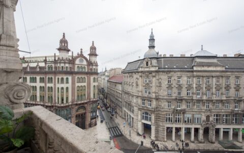 Budapest V. kerület eladó ház V. FERENCIEK TERE 86nm felújított dupla erkélyes lakás 14