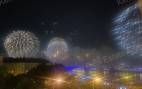 Budapest II. kerület eladó ház Örök Duna panorámás, 3 szobás luxus lakás eladó az 1. kerületi Bem József téren 11
