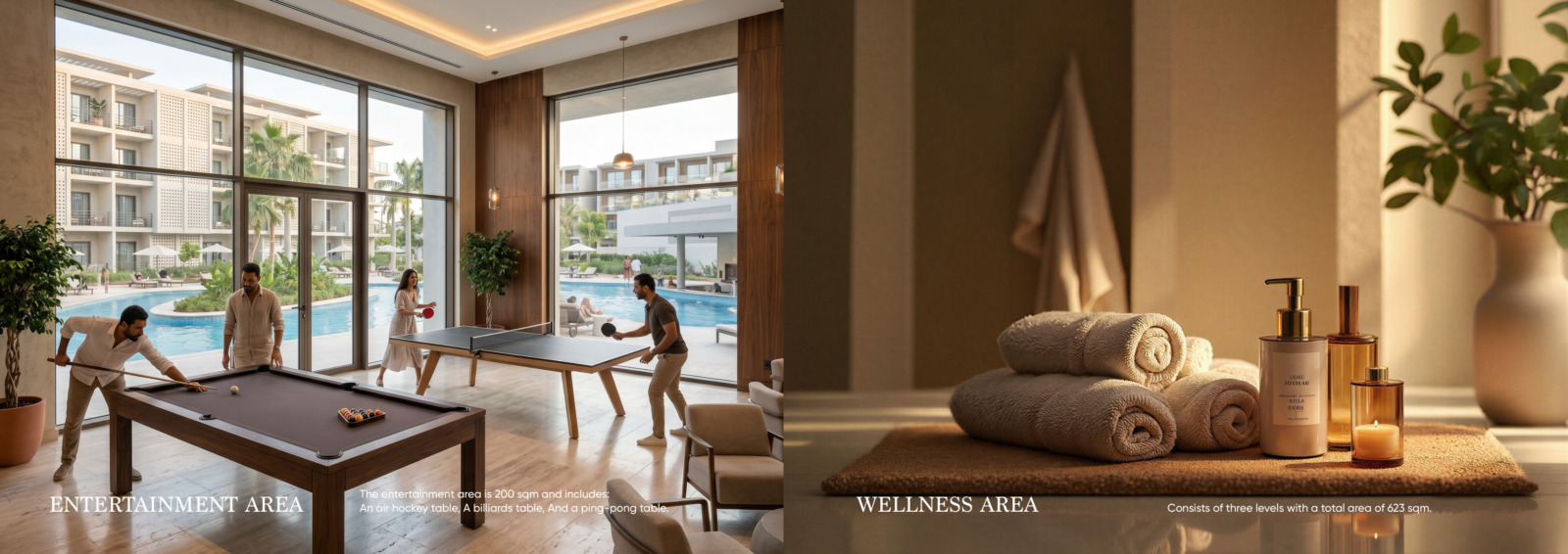 Exkluzív wellness és szórakoztató tér