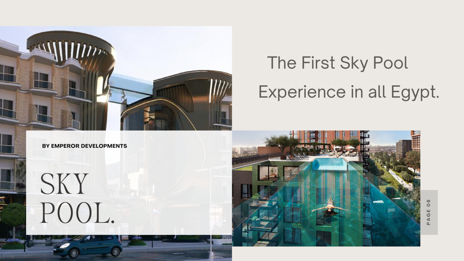 Sky pool